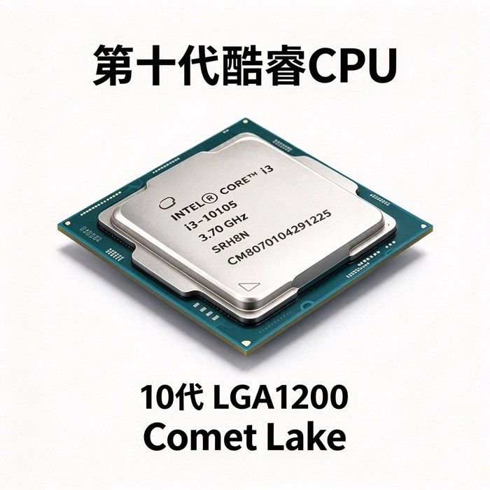 第10代酷睿i3-10105四核八线程CPU