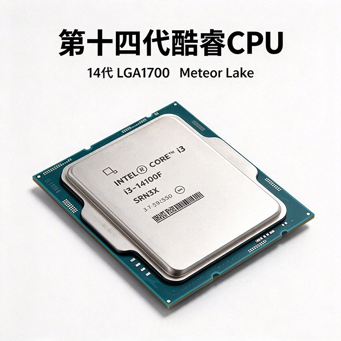 第14代酷睿i3-14100F 4核8线程CPU