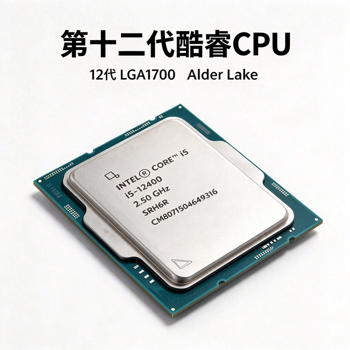 第12代酷睿i5-12400 6核12线程CPU
