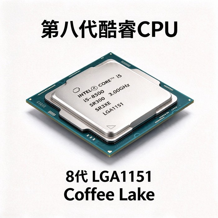 第8代酷睿i5-8500六核六线程CPU
