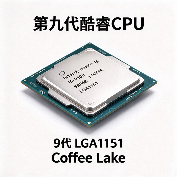 第9代酷睿i5-9500六核六线程CPU