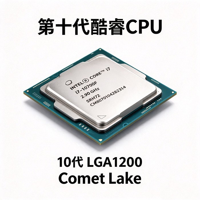 第10代酷睿i7-10700F 8核16线程CPU